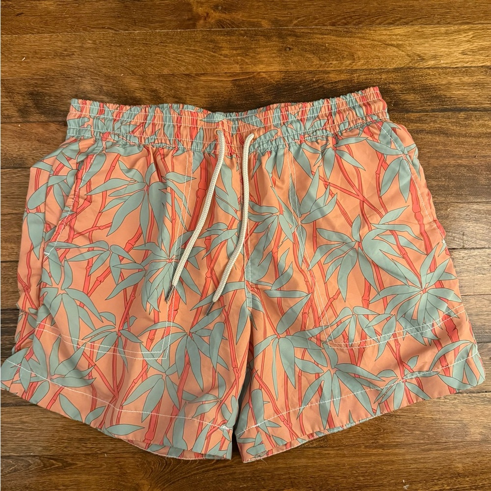 Grayers Bamboo Print Swim Trunk